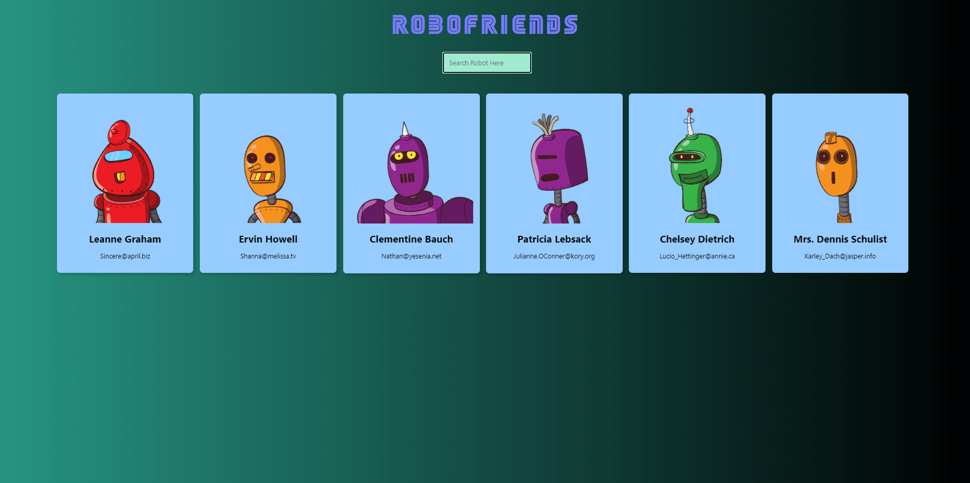 Robot friends
